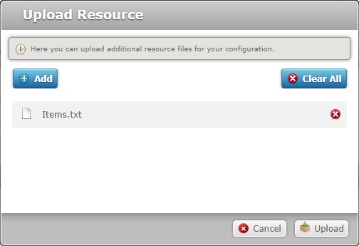 Upload resource window 3