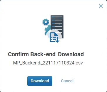 Download_Back-end_Confirm. Window