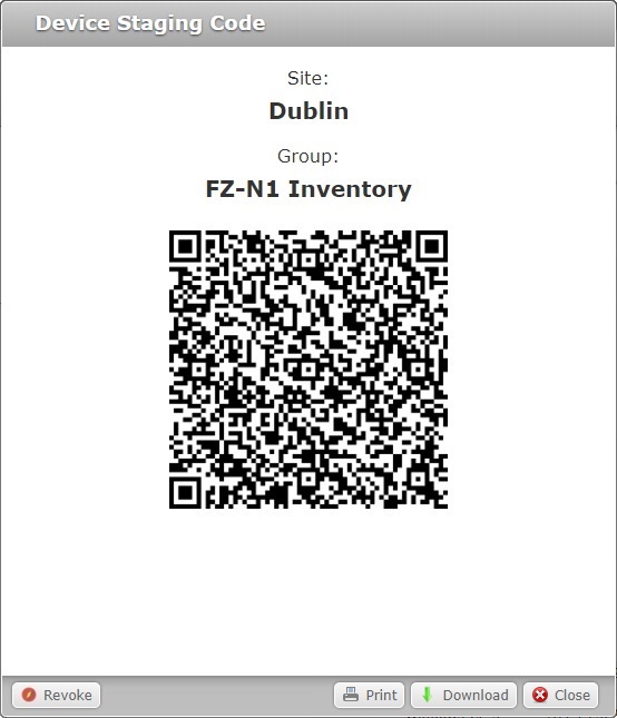 Device Group Details Staging01