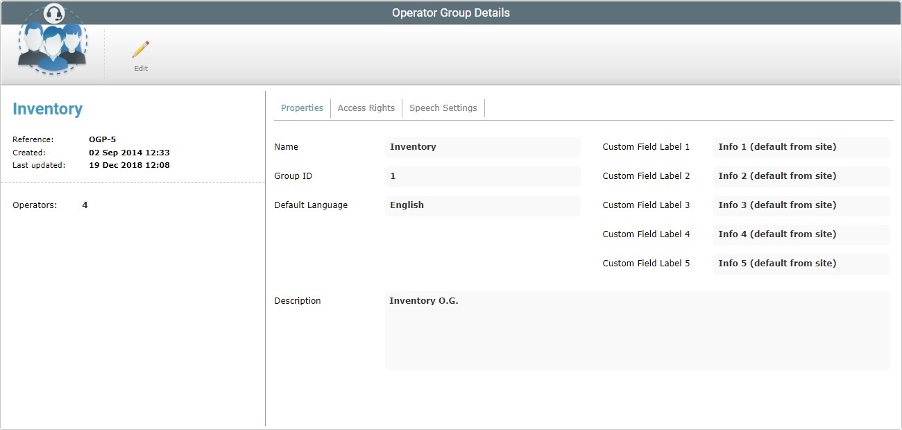 Operator Group Details Page Prop Tab