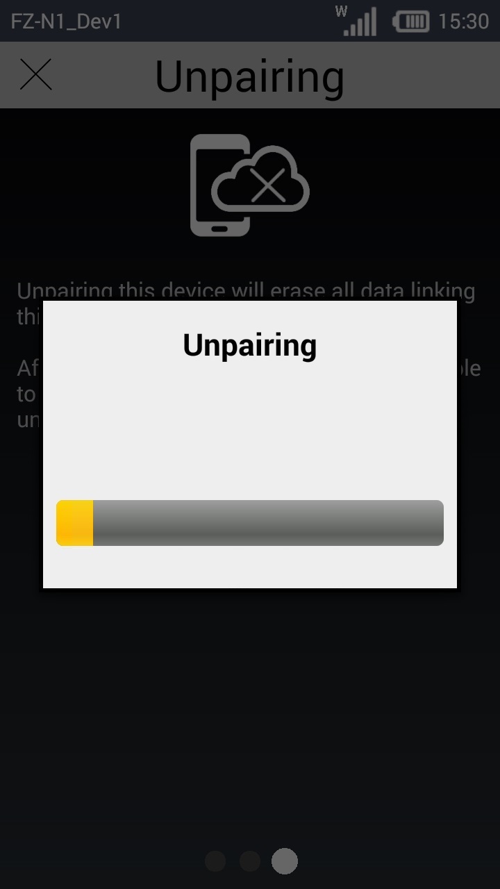 Unpair Android Device08