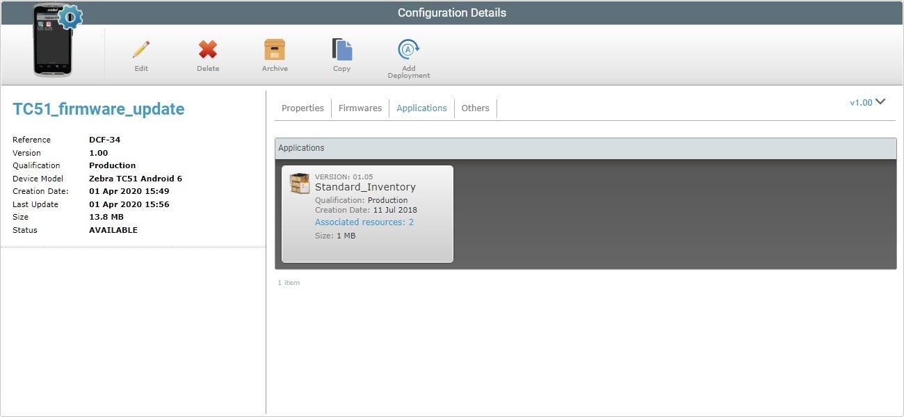 Site Configurations det4