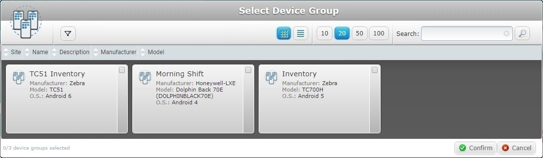 Dev Group_Selection_deploy1_Assign_Site