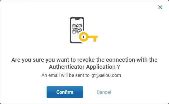 Revoke Confirm. Window