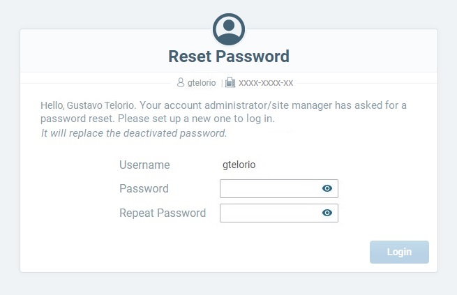 Reset Password_Login window1