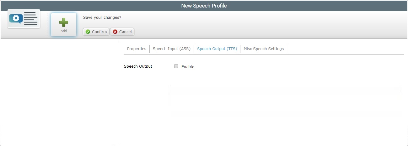 SD New Speech Profile Speech Output Tab Edit 1