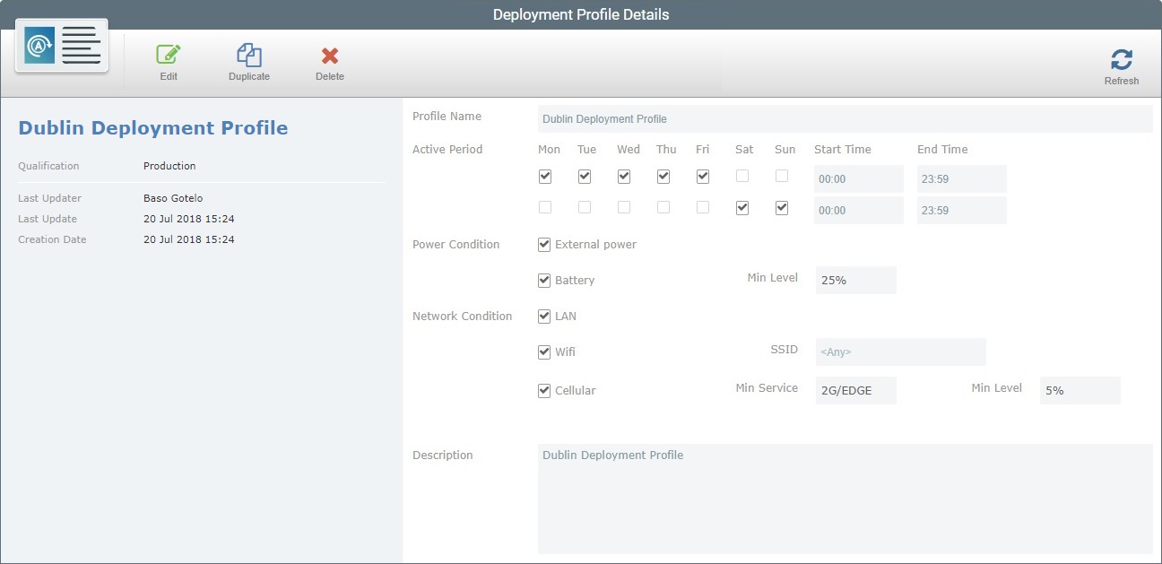 Site Profiles_Deployment Details0
