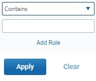 Rules Window_Contains