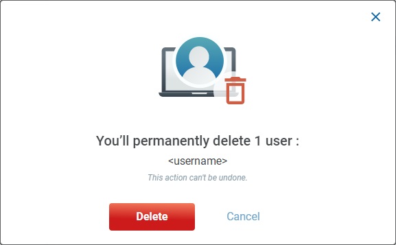 Delete User Confirmation_User Details page