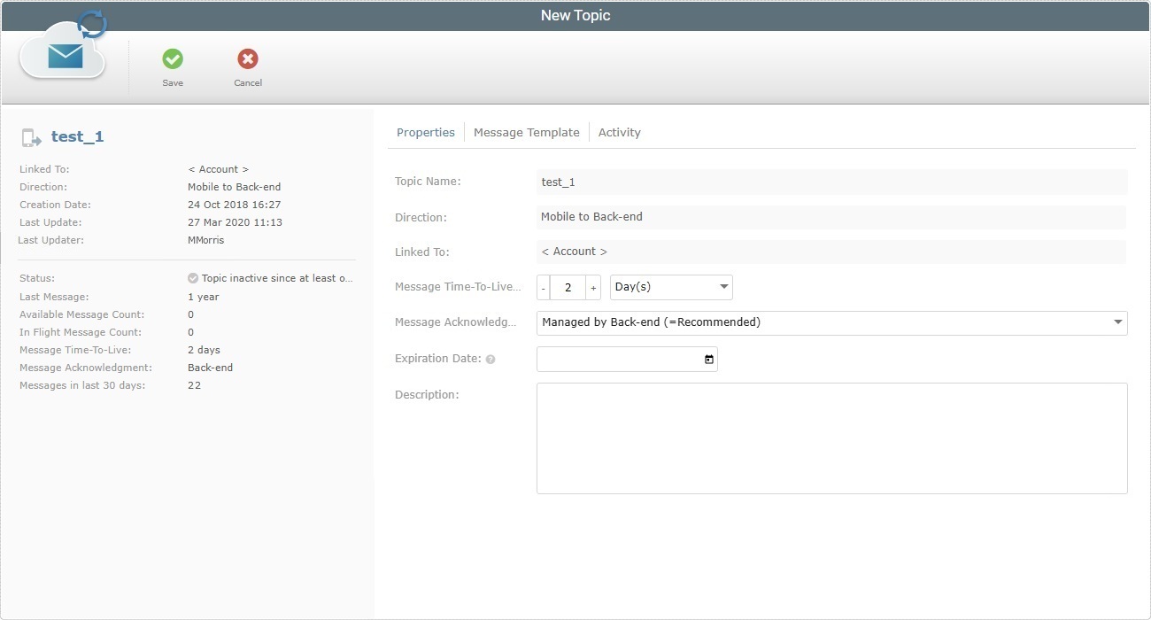 Messagebox Edit Topic Prop Tab