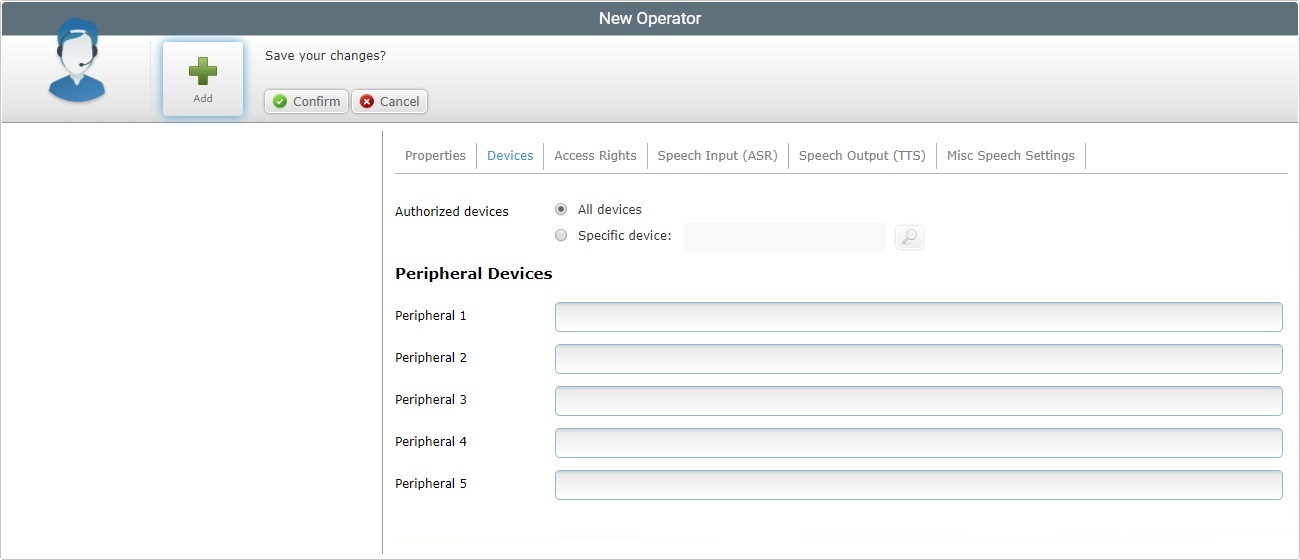 SM Copy New Operator Page Devices Tab
