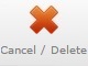 Cancel Delete Header Button
