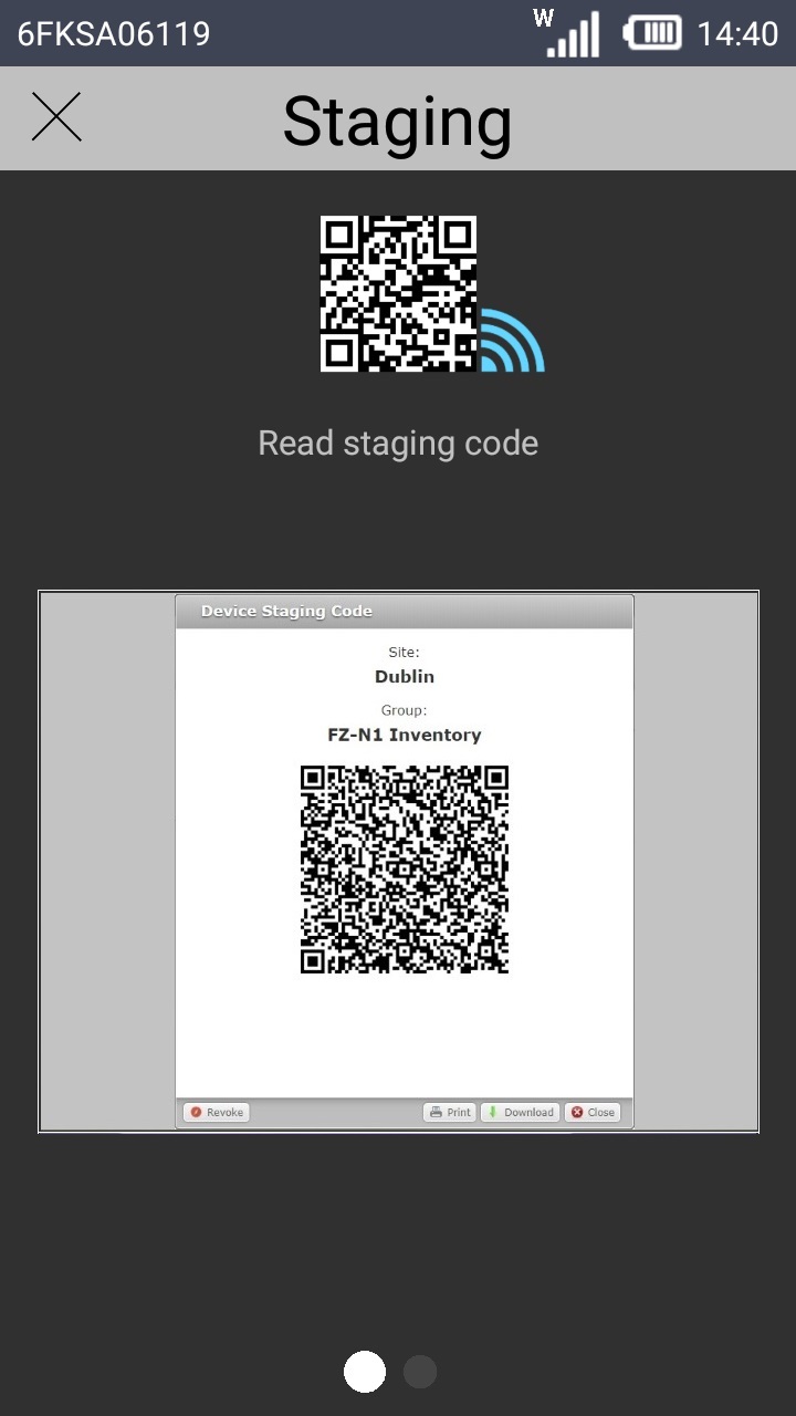 Device Group Details Staging_Dev05c