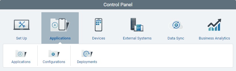 Control Panel_Applications Module_AD