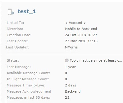 AD_Messagebox Topic Details Page Left Panel