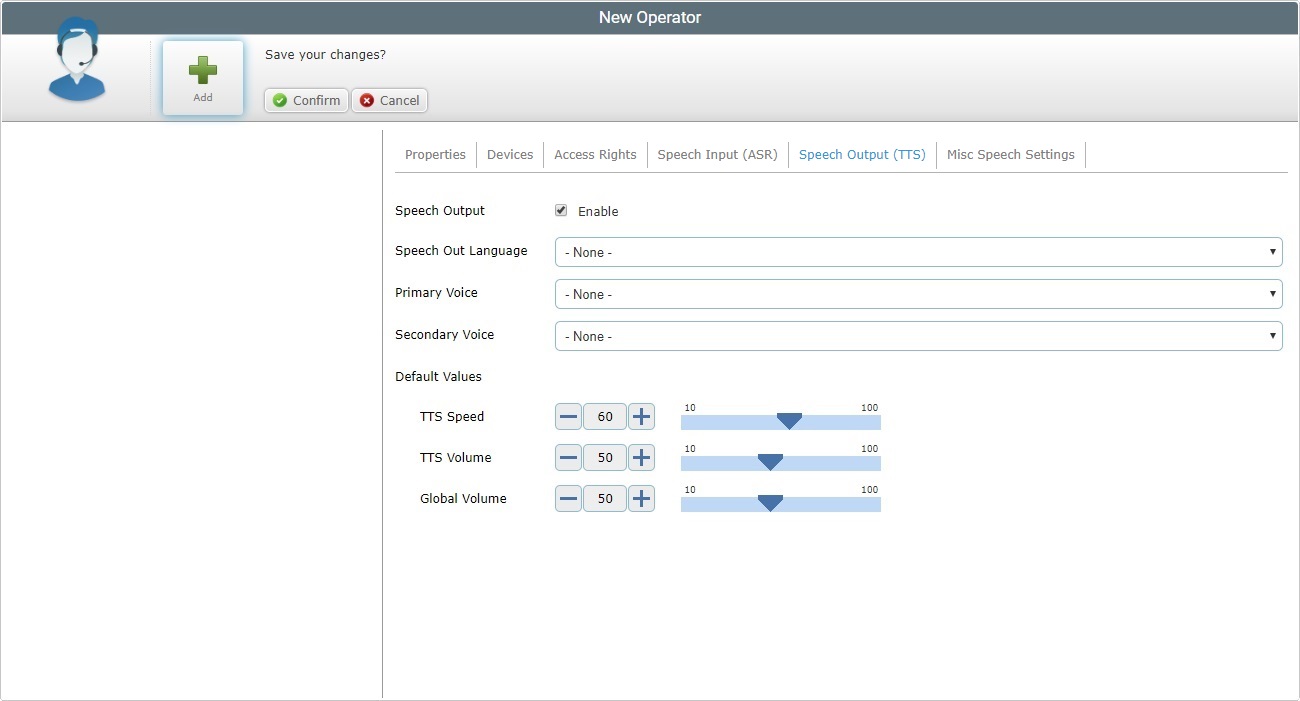 New Operator Speech Out Tab A
