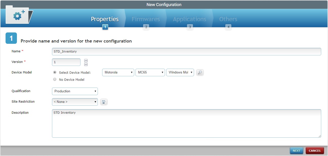 Account Config Example 4a