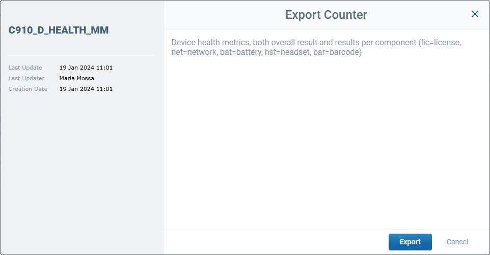 Counter export1
