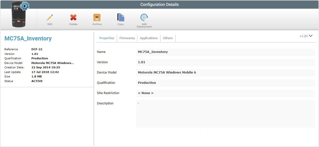 Account Configurations Det Archive0