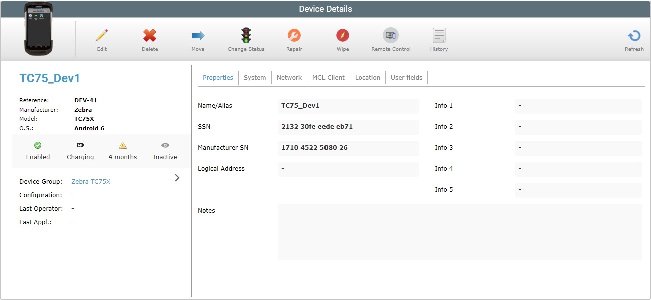 Device Details Remote Screen1