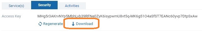 Access Key Download