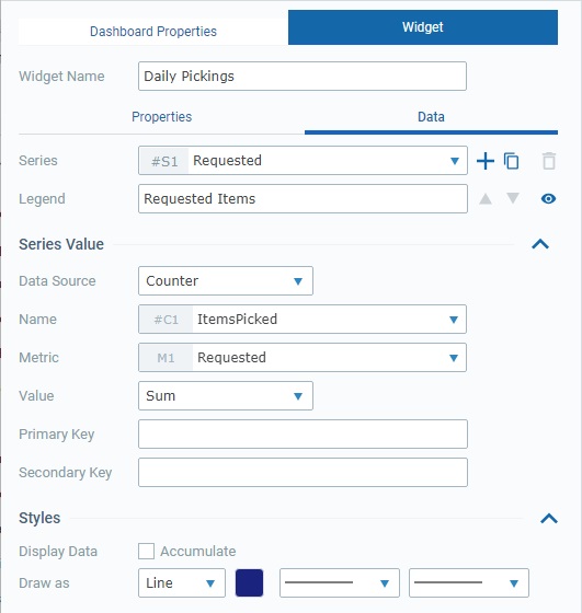 Widget Time Chart_Data Tab_Edit Mode