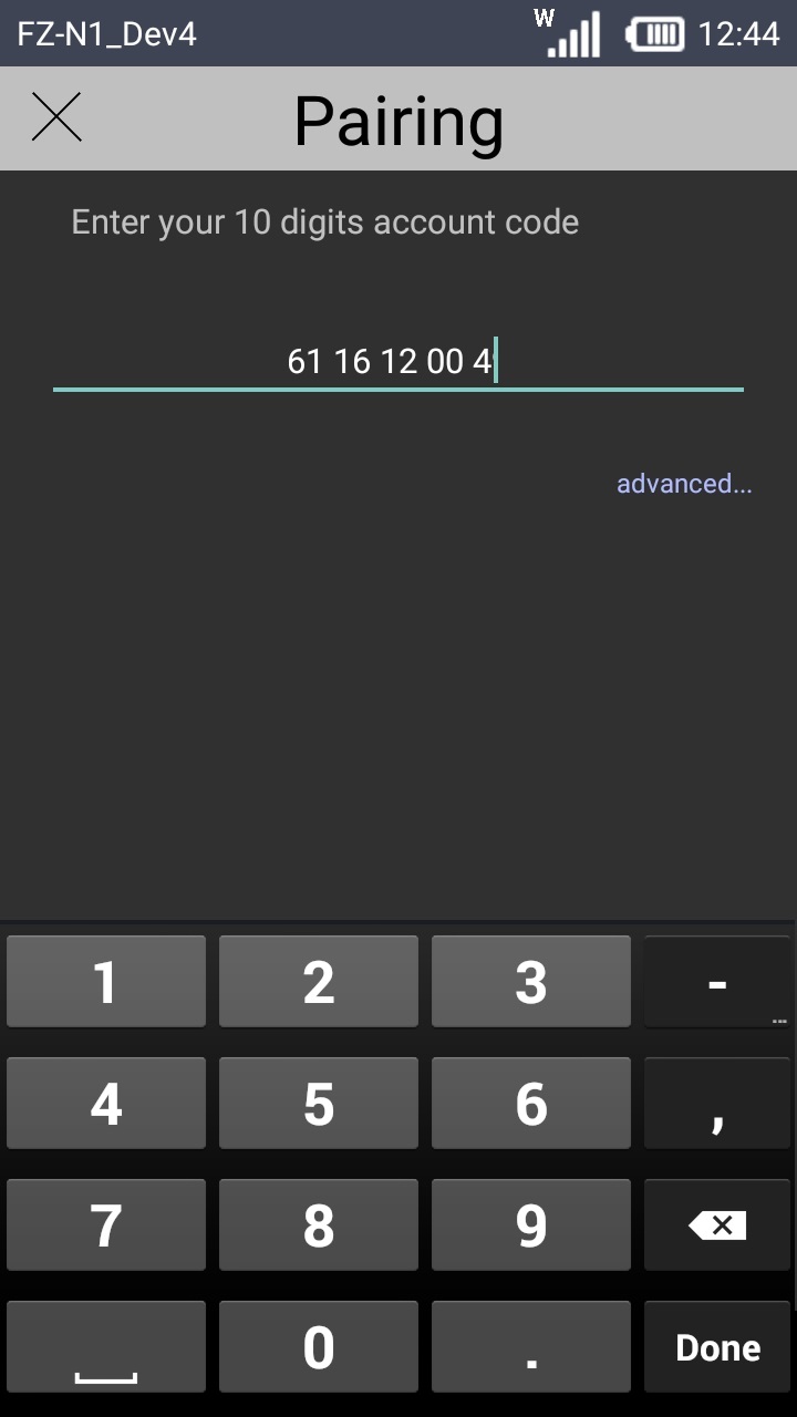 Manual Pairing Android 05