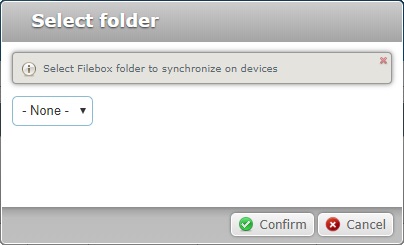 Device Group Details Select Folder
