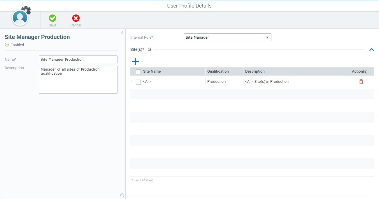 User Profile Details Page Edit