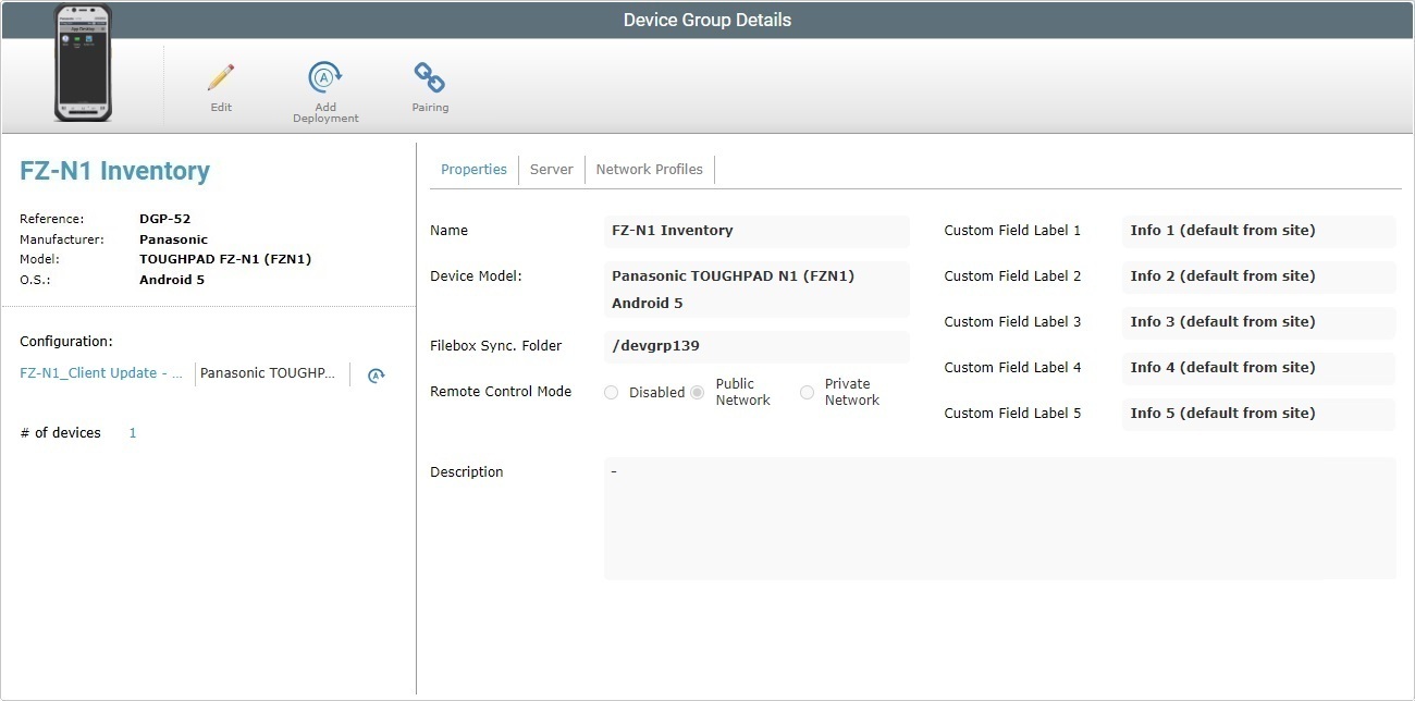 Device Pairing Dev Group01