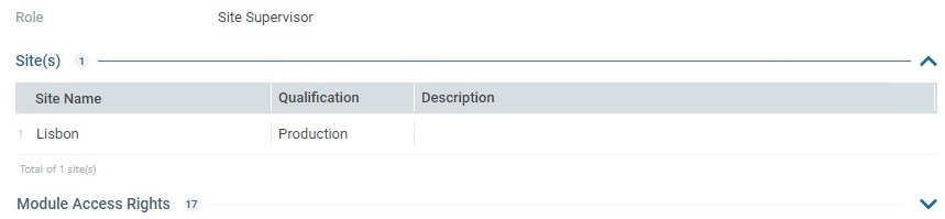 User Access Tab_Site Supervisor