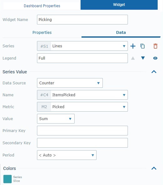 Widget Pie Chart_Data Tab_Edit Mode