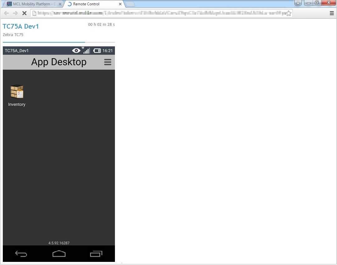 Remote Control Session Tab2