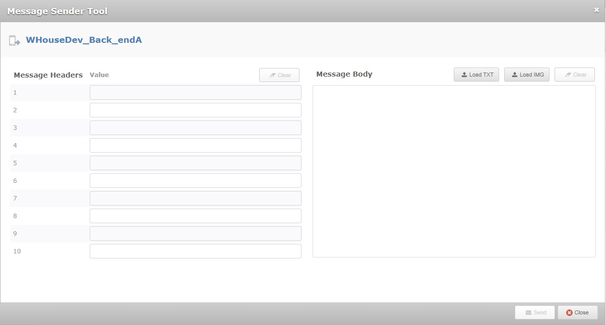 Topic Message Sender Tool 1