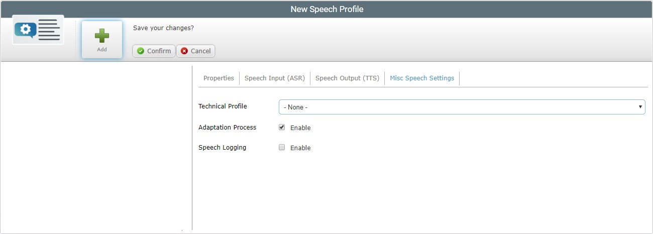Site Local Speech Profile Add4