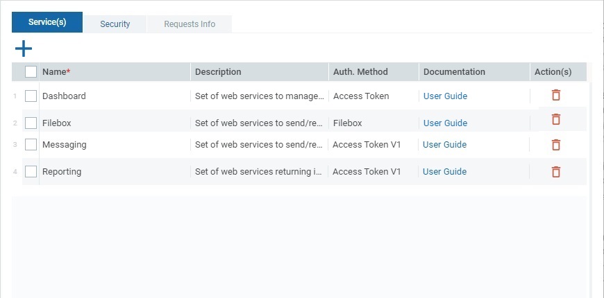 Add Back end services3