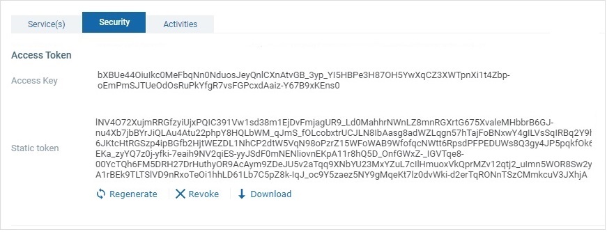 Static Token Regenerate_2