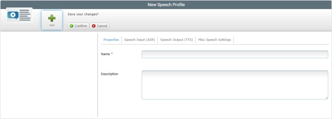 Site Local Speech Profile Add1