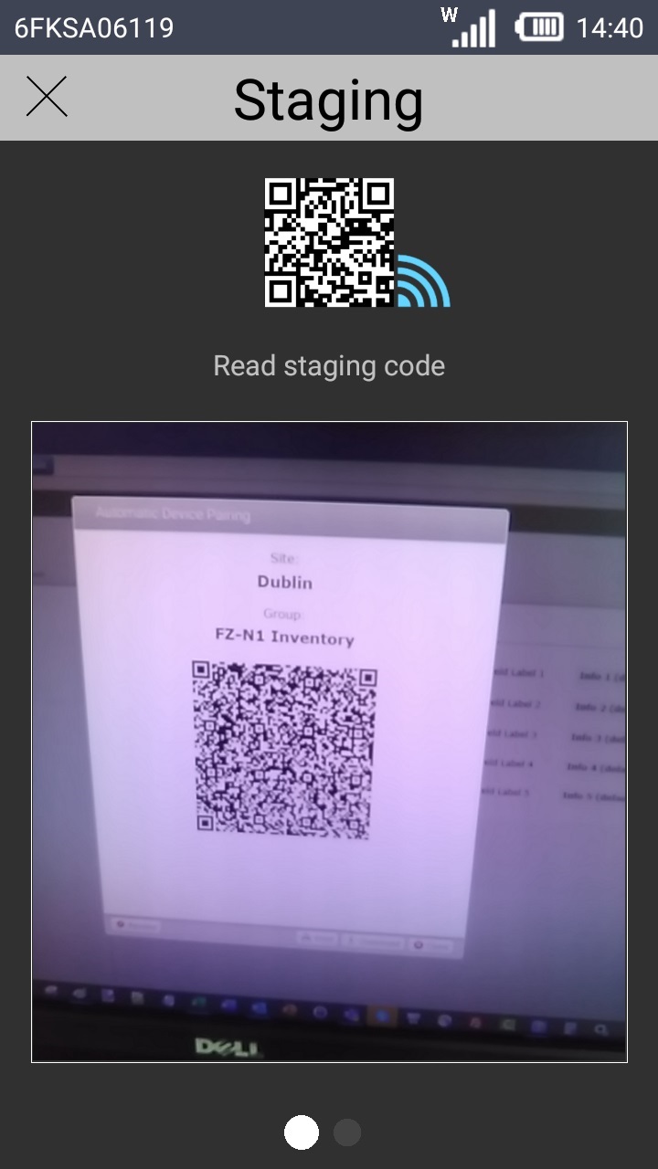 Control Panel Staging_Dev05