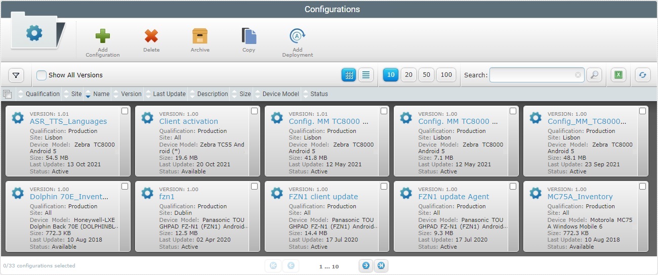 Account Configurations0