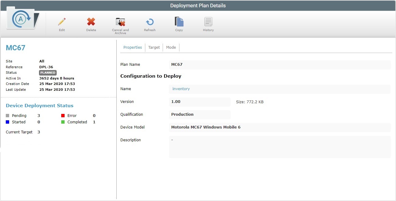 Deployment Plan Details Delete_Account