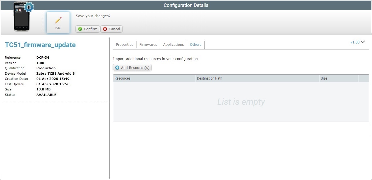 Site Configuration Details Misc Tab Edit