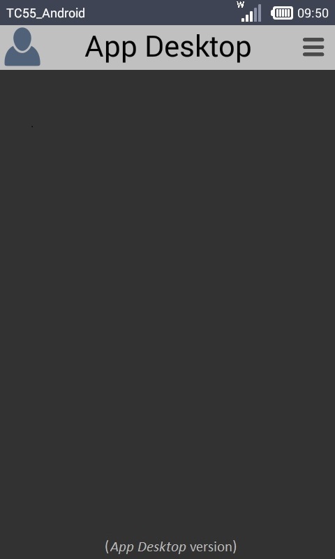 App Desktop Operator Login App