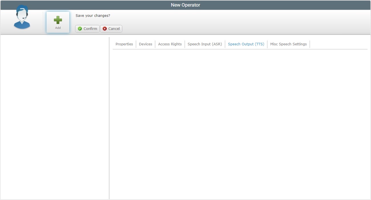 New Operator Speech Out Blank Tab Edit A
