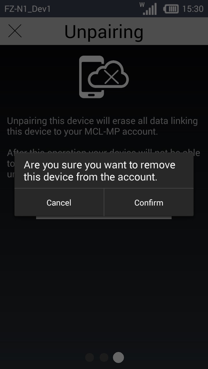 Unpair Android Device07