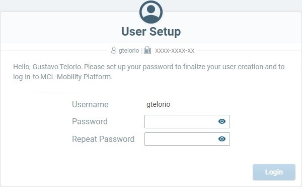 New User password email2