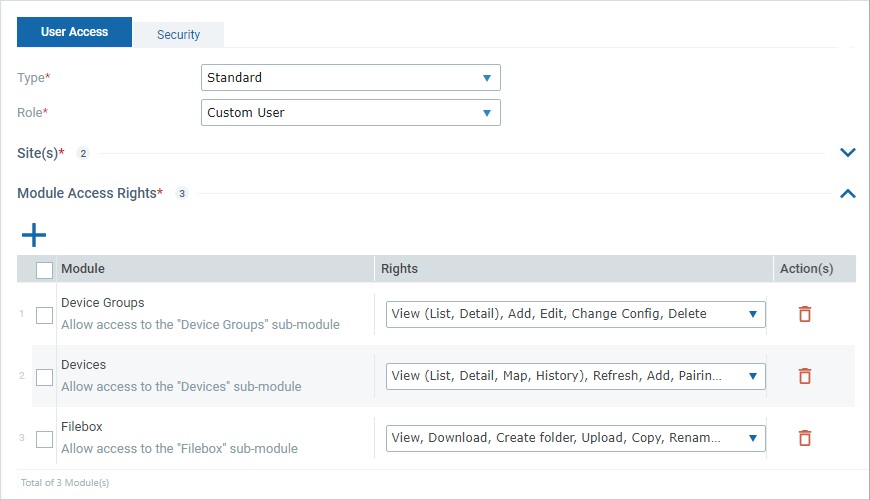 User Access Tab_Custom User2_AD