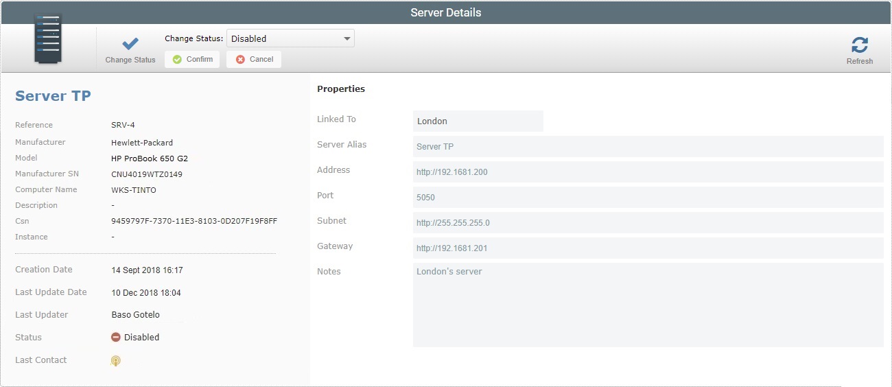 Server Details Page2 Edit Status_Account