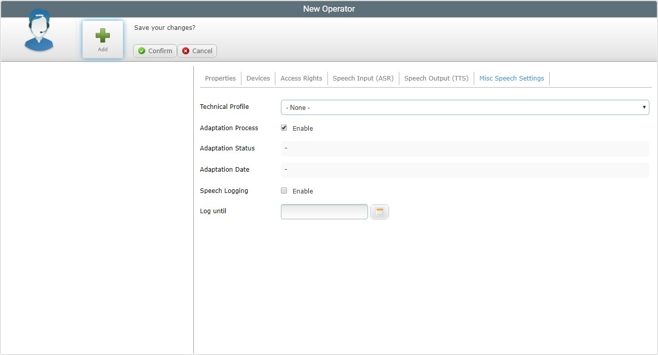 New Operator Advanced Voice Settings Tab A
