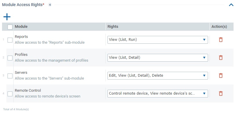 Module Access Rights_Section_Edit